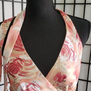 Halter dress - a-line, empire waist